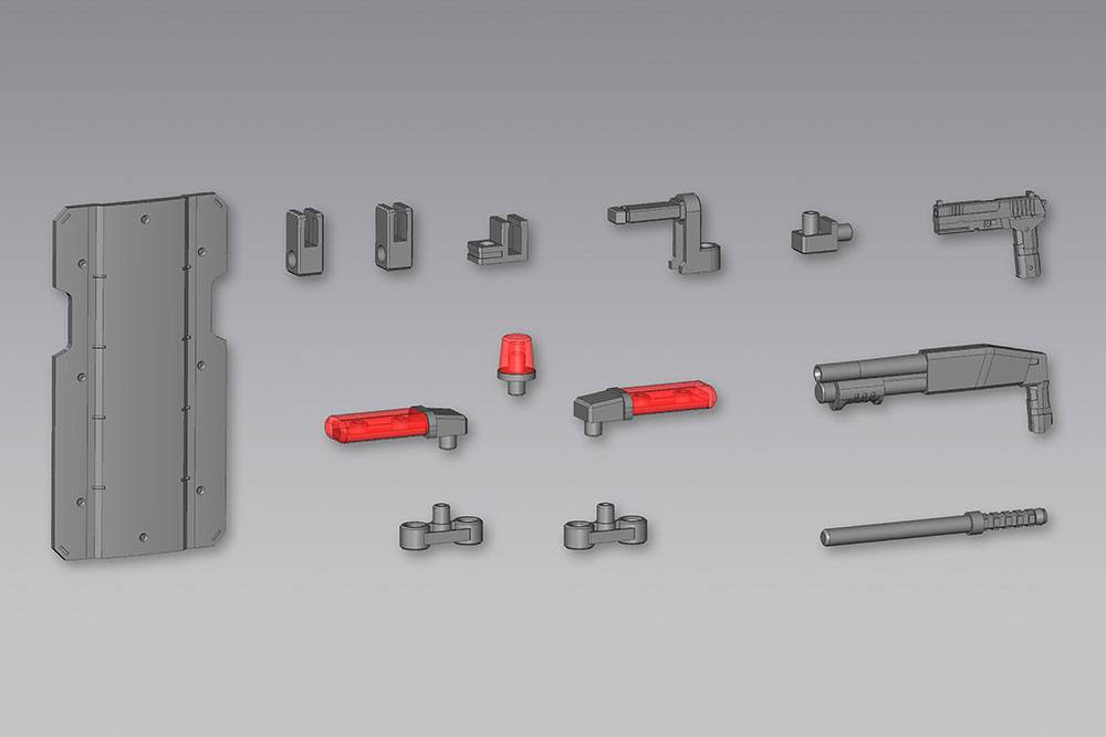 Kotobukiya M.S.G. Model Kit Accessory Set Weapon Unit 41 Ballistic Shield - Action Figures - Kotobukiya - Hobby Figures UK