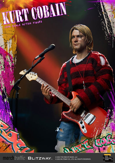 Kurt Cobain Action Figure 1/6 On Stage 32cm - Action Figures - Blitzway - Hobby Figures UK