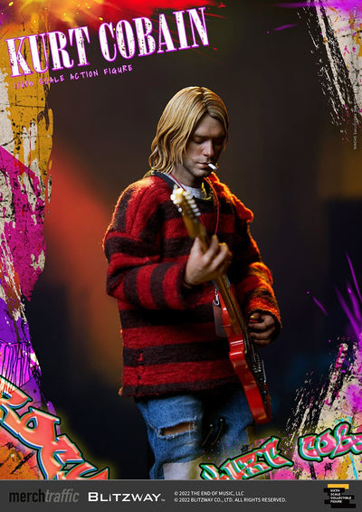 Kurt Cobain Action Figure 1/6 On Stage 32cm - Action Figures - Blitzway - Hobby Figures UK