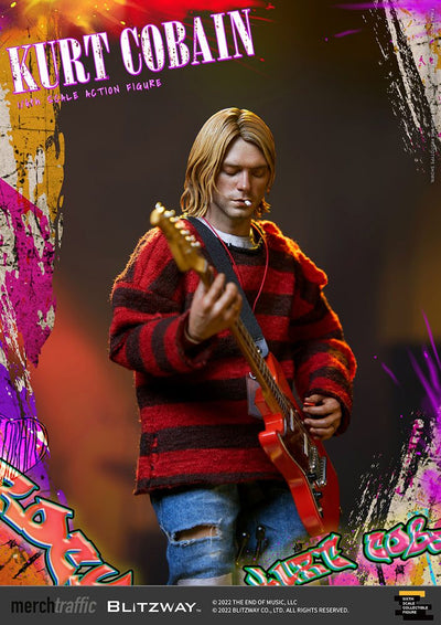 Kurt Cobain Action Figure 1/6 On Stage 32cm - Action Figures - Blitzway - Hobby Figures UK