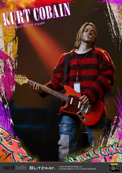 Kurt Cobain Action Figure 1/6 On Stage 32cm - Action Figures - Blitzway - Hobby Figures UK