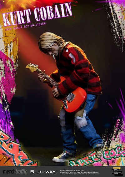 Kurt Cobain Action Figure 1/6 On Stage 32cm - Action Figures - Blitzway - Hobby Figures UK