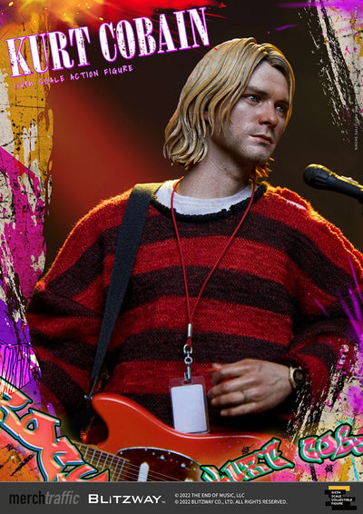 Kurt Cobain Action Figure 1/6 On Stage 32cm - Action Figures - Blitzway - Hobby Figures UK