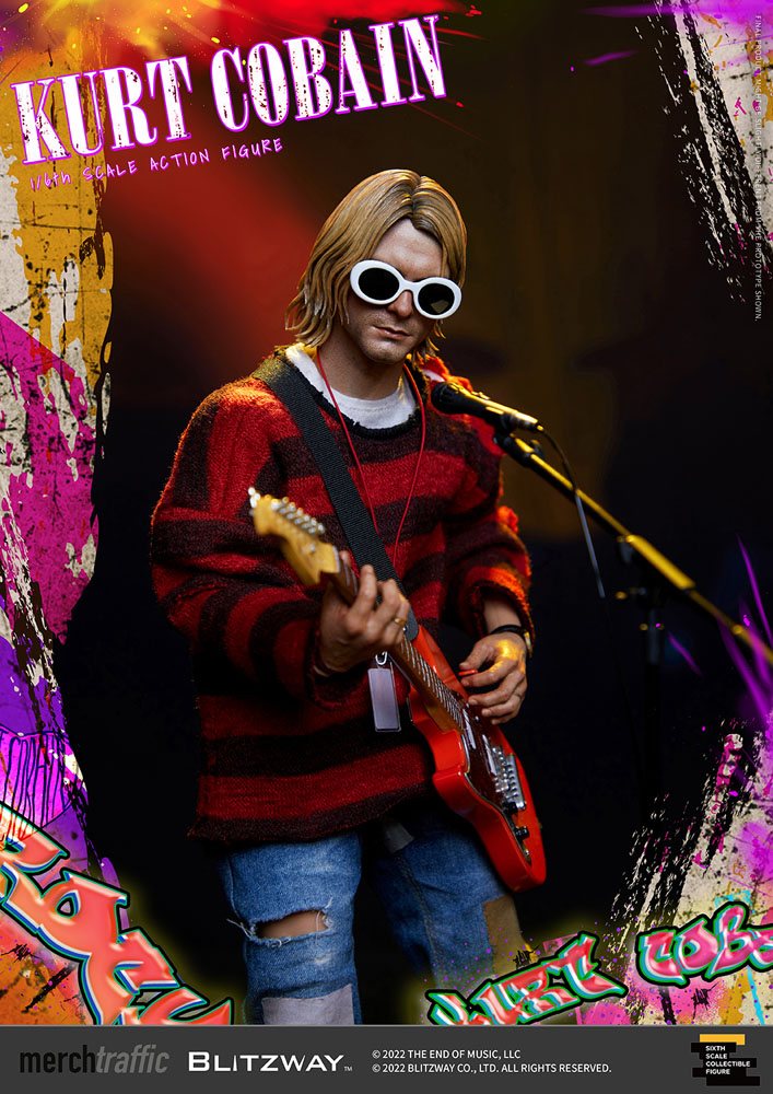 Kurt cobain hotsell action figure