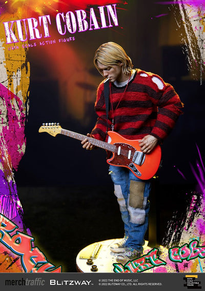 Kurt Cobain Action Figure 1/6 On Stage 32cm - Action Figures - Blitzway - Hobby Figures UK