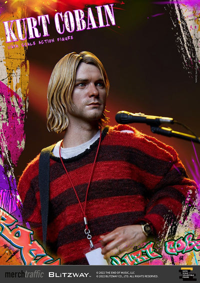 Kurt Cobain Action Figure 1/6 On Stage 32cm - Action Figures - Blitzway - Hobby Figures UK
