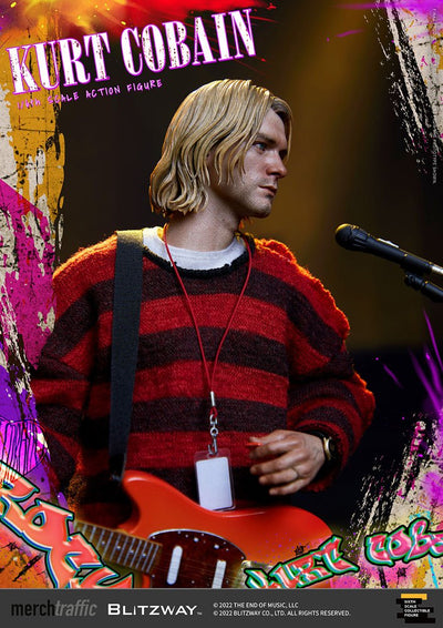 Kurt Cobain Action Figure 1/6 On Stage 32cm - Action Figures - Blitzway - Hobby Figures UK