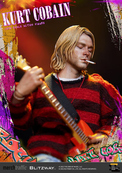 Kurt Cobain Action Figure 1/6 On Stage 32cm - Action Figures - Blitzway - Hobby Figures UK