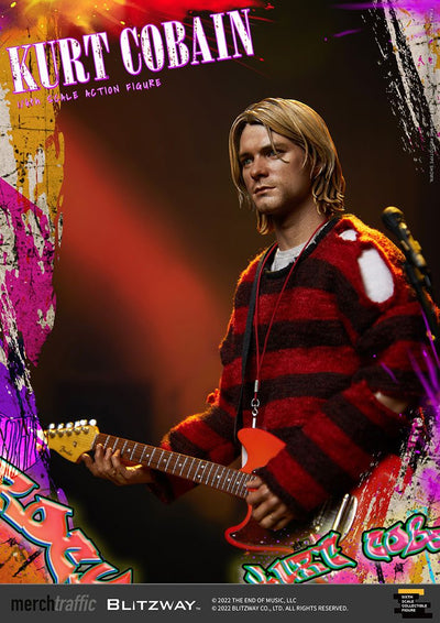 Kurt Cobain Action Figure 1/6 On Stage 32cm - Action Figures - Blitzway - Hobby Figures UK