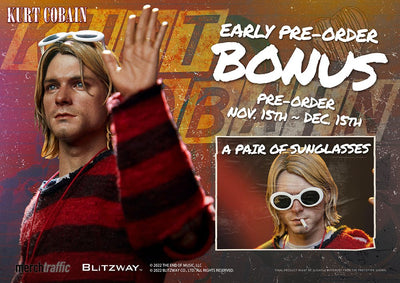 Kurt Cobain Action Figure 1/6 On Stage 32cm - Action Figures - Blitzway - Hobby Figures UK