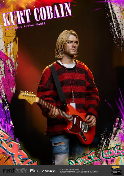 Kurt Cobain Action Figure 1/6 On Stage 32cm - Action Figures - Blitzway - Hobby Figures UK