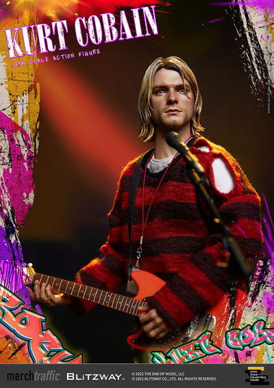 Kurt Cobain Action Figure 1/6 On Stage 32cm - Action Figures - Blitzway - Hobby Figures UK