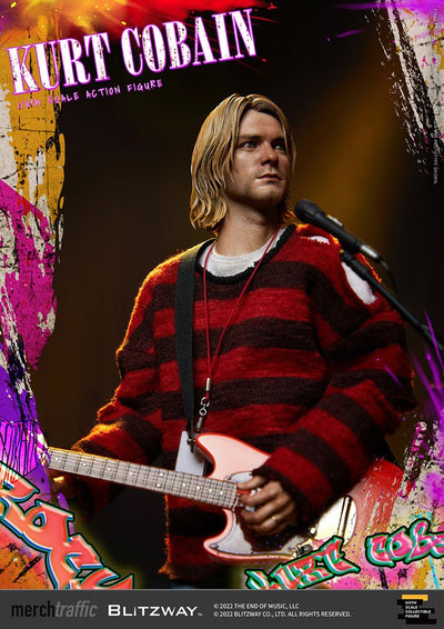 Kurt Cobain Action Figure 1/6 On Stage 32cm - Action Figures - Blitzway - Hobby Figures UK