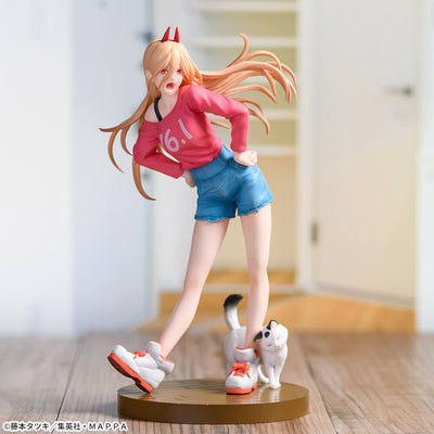 Chainsaw Man Luminasta PVC Statue Power 22cm - Scale Statue - Sega - Hobby Figures UK