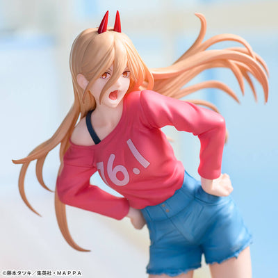 Chainsaw Man Luminasta PVC Statue Power 22cm - Scale Statue - Sega - Hobby Figures UK