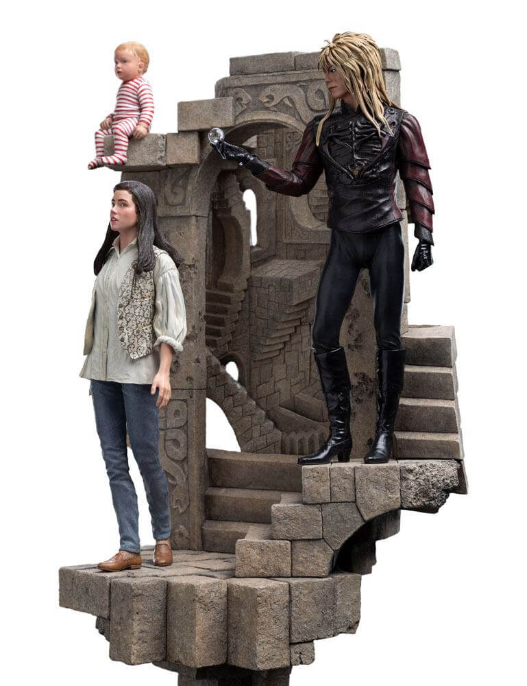 Labyrinth Statue 1/6 Sarah & Jareth in the Illusionary Maze 57cm - Scale Statue - Weta Workshop - Hobby Figures UK