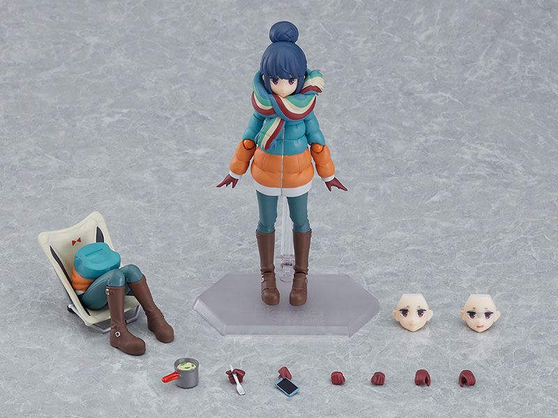 Laid-Back Camp Figma Action Figure Rin Shima 13cm - Action Figures - Max Factory - Hobby Figures UK