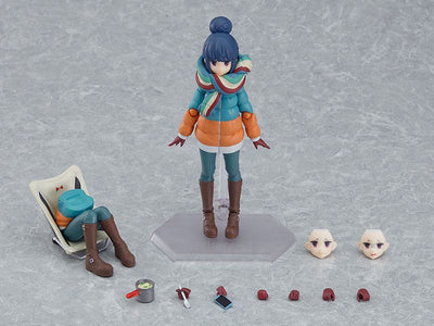 Laid-Back Camp Figma Action Figure Rin Shima 13cm - Action Figures - Max Factory - Hobby Figures UK