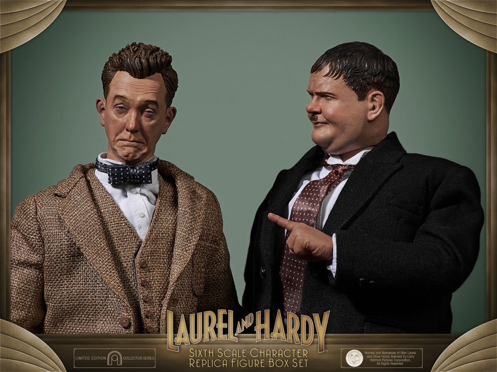 Laurel & Hardy Action Figure 2-Pack 1/6 Classic Suits Limited Edition 30-33cm - Action Figures - BIG Chief Studios - Hobby Figures UK