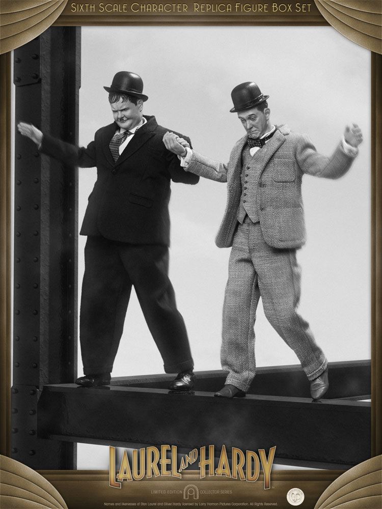Laurel & Hardy Action Figure 2-Pack 1/6 Classic Suits Limited Edition 30-33cm - Action Figures - BIG Chief Studios - Hobby Figures UK