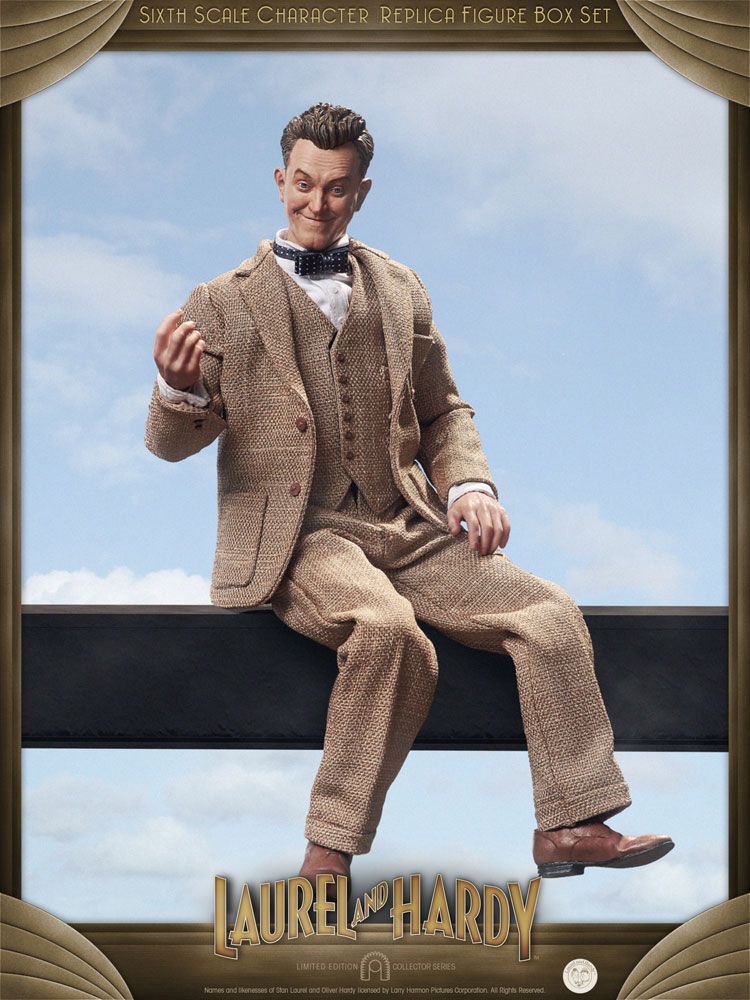 Laurel & Hardy Action Figure 2-Pack 1/6 Classic Suits Limited Edition 30-33cm - Action Figures - BIG Chief Studios - Hobby Figures UK