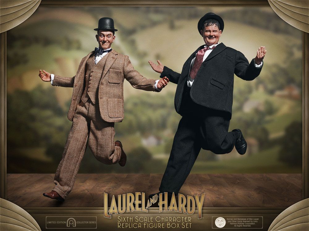 Laurel & Hardy Action Figure 2-Pack 1/6 Classic Suits – Hobby Figures