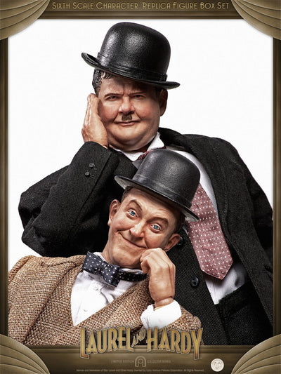 Laurel & Hardy Action Figure 2-Pack 1/6 Classic Suits Limited Edition 30-33cm - Action Figures - BIG Chief Studios - Hobby Figures UK