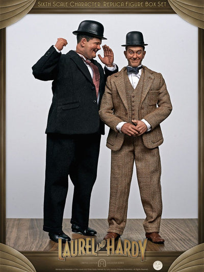 Laurel & Hardy Action Figure 2-Pack 1/6 Classic Suits Limited Edition 30-33cm - Action Figures - BIG Chief Studios - Hobby Figures UK