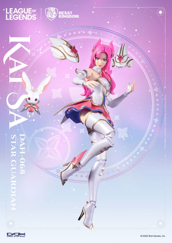League of Legends Dynamic 8ction Heroes Action Figure 1/9 Star Guardian Kai'Sa 19cm - Action Figures - Beast Kingdom Toys - Hobby Figures UK