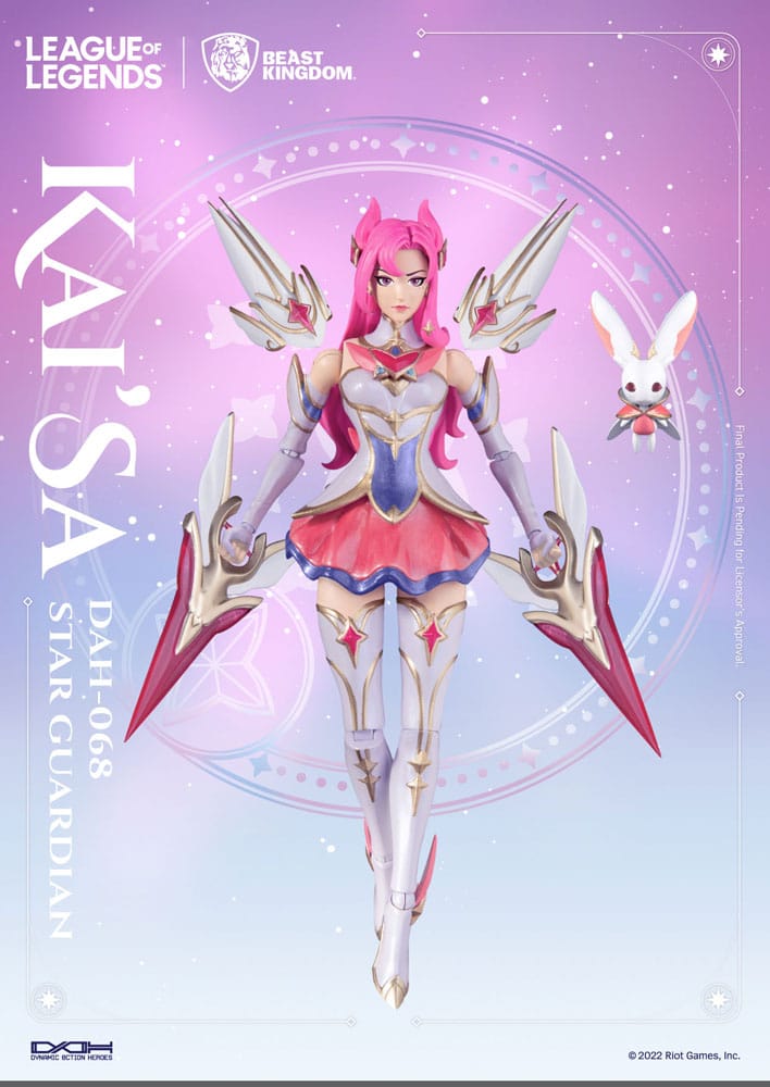 League of Legends Dynamic 8ction Heroes Action Figure 1/9 Star Guardian Kai'Sa 19cm - Action Figures - Beast Kingdom Toys - Hobby Figures UK