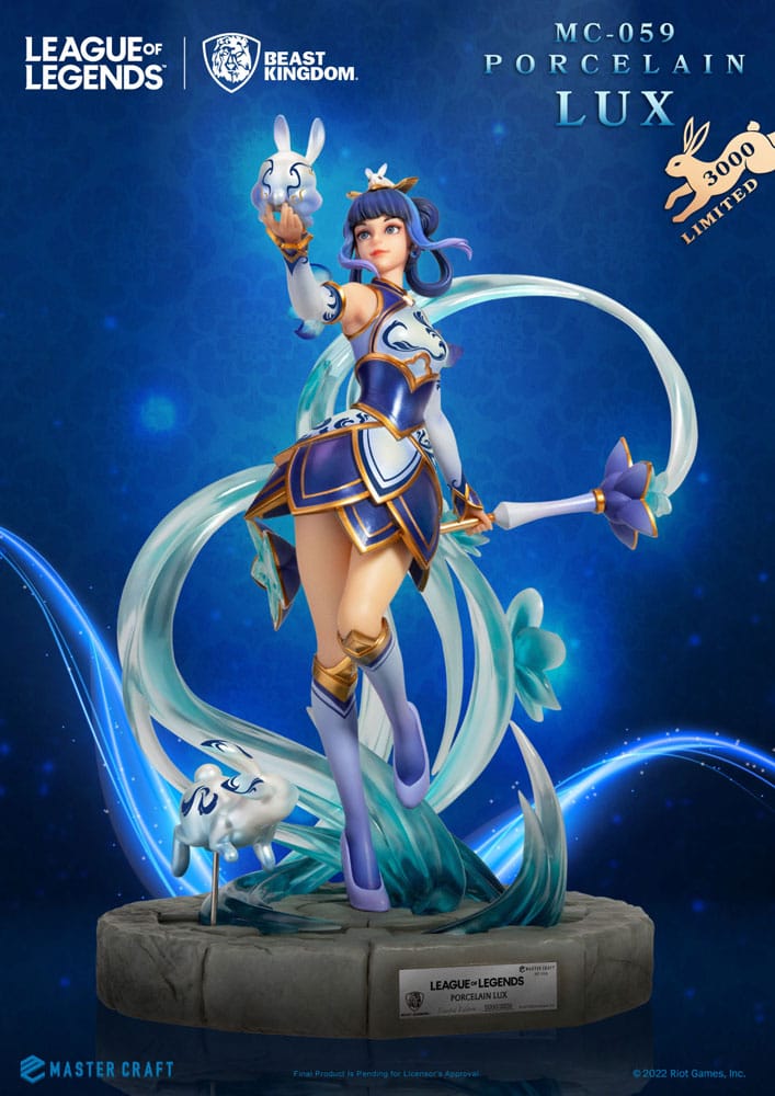 League of Legends Master Craft Statue Porcelain Lux 42cm - Scale Statue - Beast Kingdom Toys - Hobby Figures UK