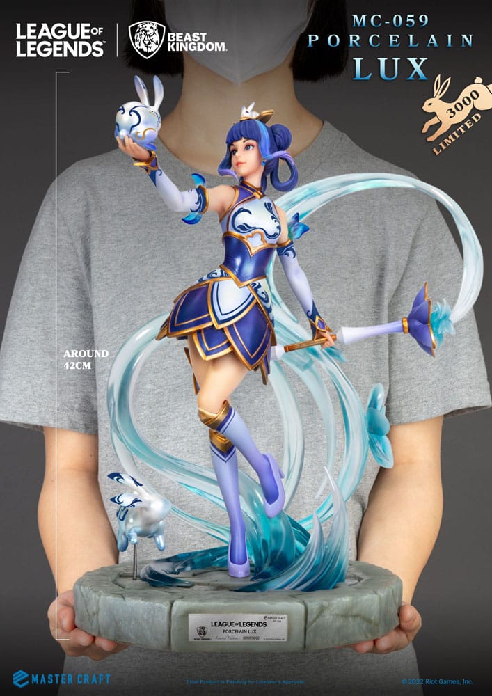 League of Legends Master Craft Statue Porcelain Lux 42cm - Scale Statue - Beast Kingdom Toys - Hobby Figures UK
