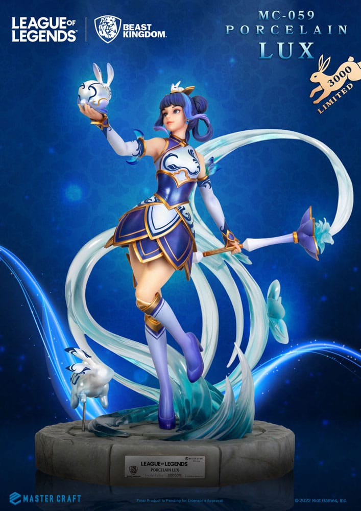 League of Legends Master Craft Statue Porcelain Lux 42cm - Scale Statue - Beast Kingdom Toys - Hobby Figures UK