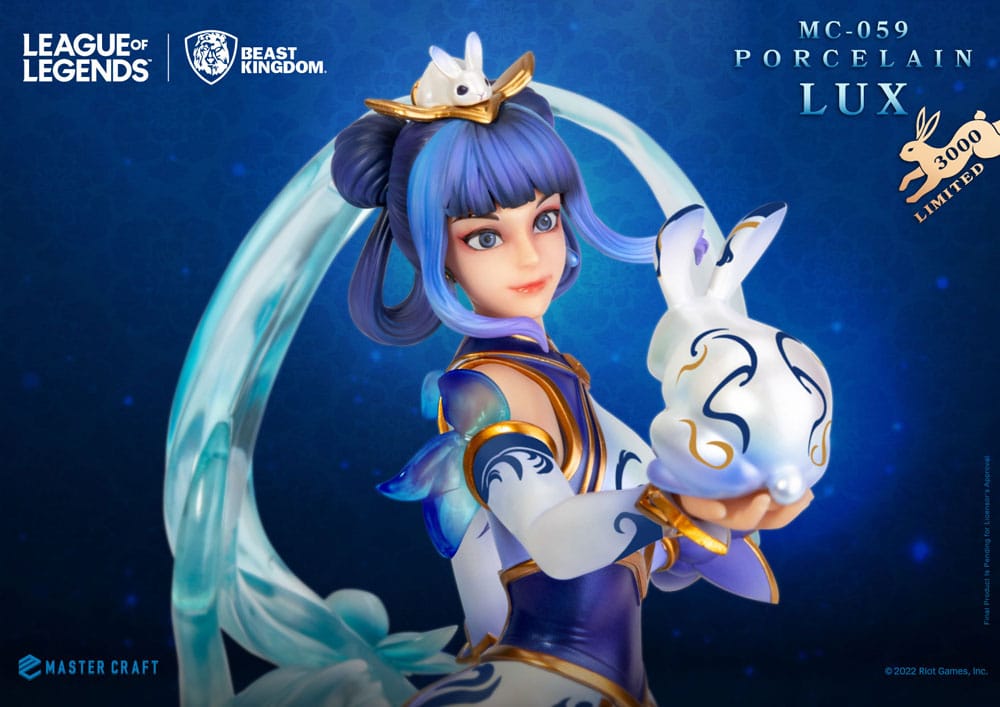 League of Legends Master Craft Statue Porcelain Lux 42cm - Scale Statue - Beast Kingdom Toys - Hobby Figures UK