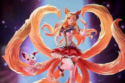 League of Legends PVC Statue 1/7 Star Guardian Ahri 37cm - Scale Statue - Good Smile Company - Hobby Figures UK