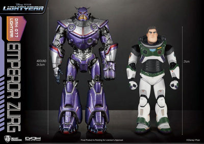 Lightyear Dynamic 8ction Heroes Action Figure 1/9 Zurg 24cm - Action Figures - Beast Kingdom Toys - Hobby Figures UK