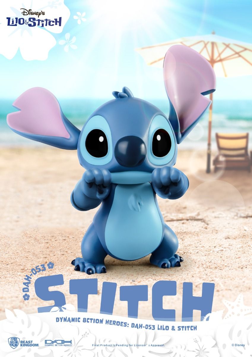 Lilo & Stitch Dynamic 8ction Heroes Action Figure 1/9 Stitch 18cm - Action Figures - Beast Kingdom Toys - Hobby Figures UK
