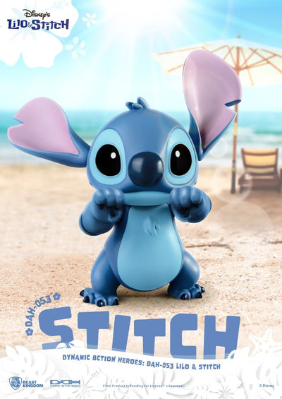 Lilo & Stitch Dynamic 8ction Heroes Action Figure 1/9 Stitch 18cm - Action Figures - Beast Kingdom Toys - Hobby Figures UK