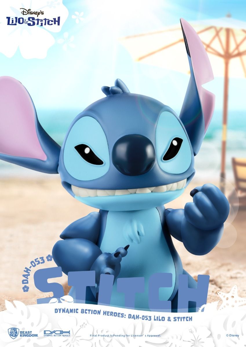 Lilo & Stitch Dynamic 8ction Heroes Action Figure 1/9 Stitch 18cm - Action Figures - Beast Kingdom Toys - Hobby Figures UK