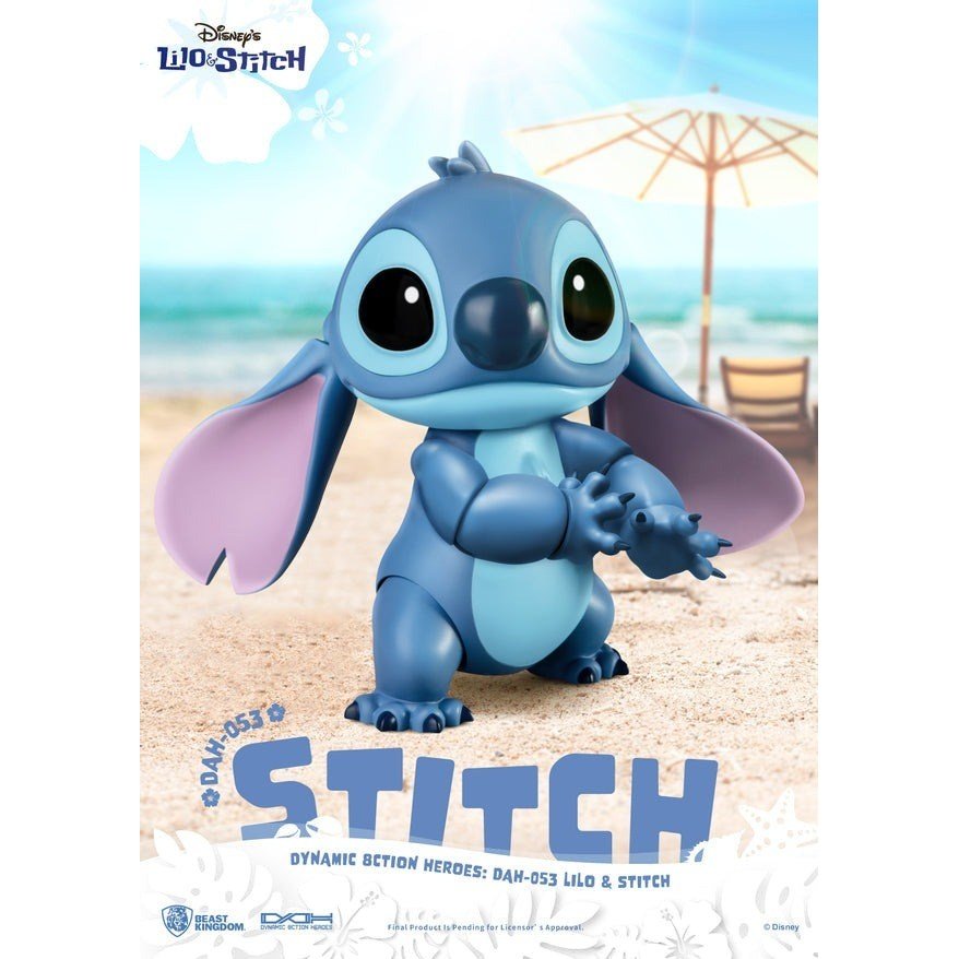 Lilo & Stitch Dynamic 8ction Heroes Action Figure 1/9 Stitch 18cm - Action Figures - Beast Kingdom Toys - Hobby Figures UK