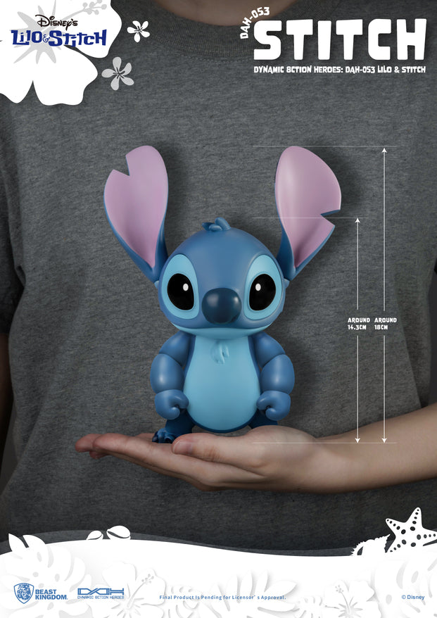 Lilo & Stitch Dynamic 8ction Heroes Action Figure 1/9 Stitch 18cm - Action Figures - Beast Kingdom Toys - Hobby Figures UK