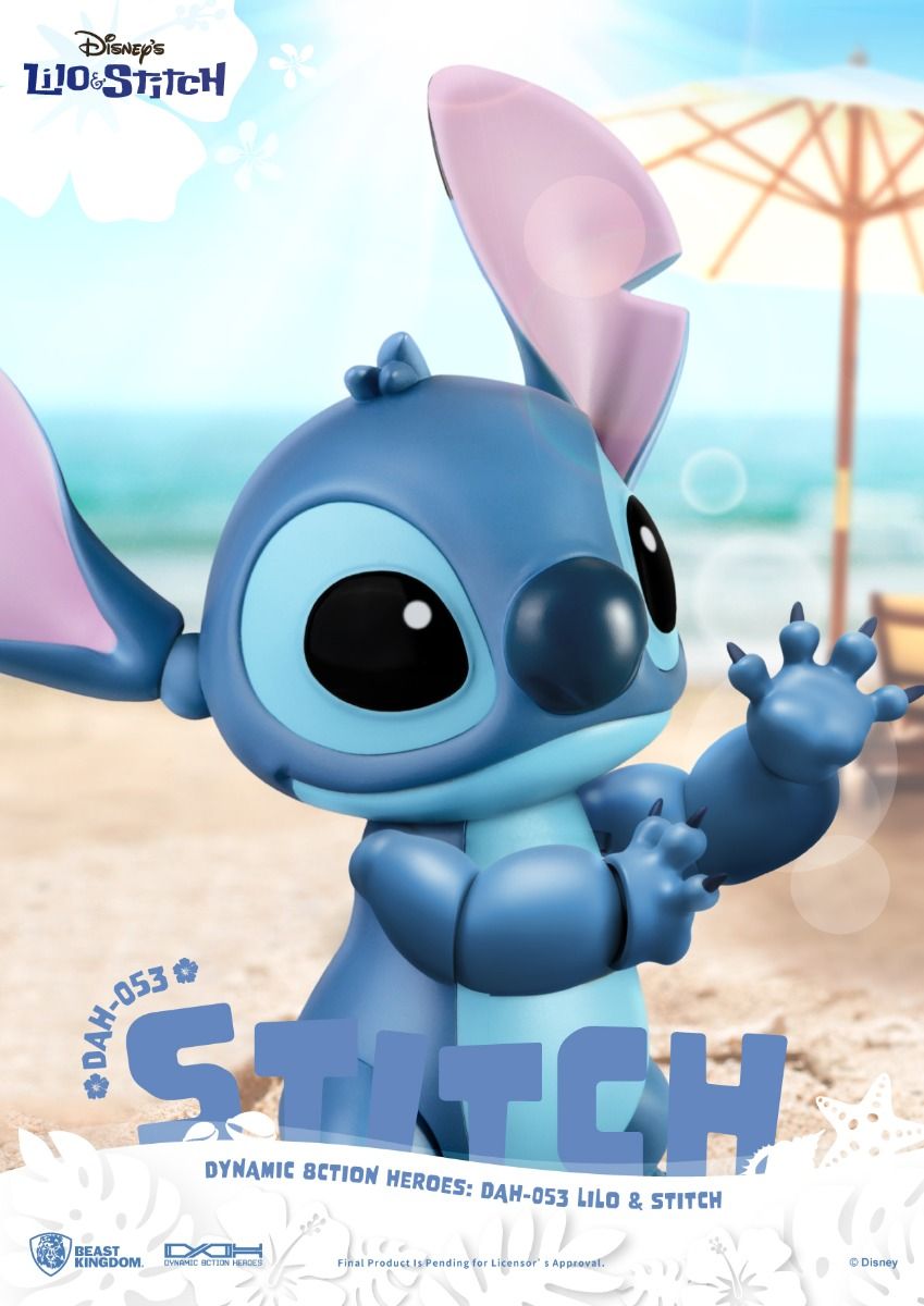 Lilo & Stitch Dynamic 8ction Heroes Action Figure 1/9 Stitch 18cm - Action Figures - Beast Kingdom Toys - Hobby Figures UK