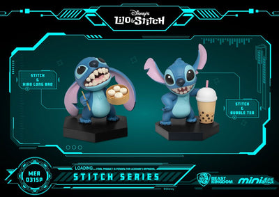 Lilo & Stitch Mini Egg Attack Figures 2-Pack Stitch Series Asian Cuisine 8cm - Mini Figures - Beast Kingdom Toys - Hobby Figures UK