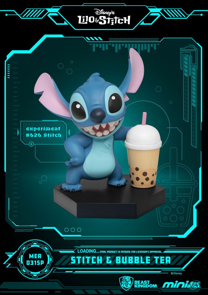 Lilo & Stitch Mini Egg Attack Figures 2-Pack Stitch Series Asian Cuisine 8cm - Mini Figures - Beast Kingdom Toys - Hobby Figures UK