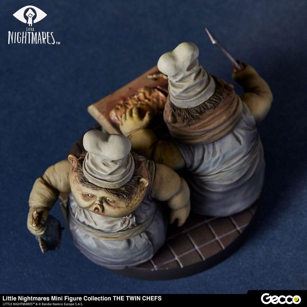 Little Nightmares Mini Figure Collection PVC Statue The Twin Chefs 7cm - Scale Statue - Gecco - Hobby Figures UK