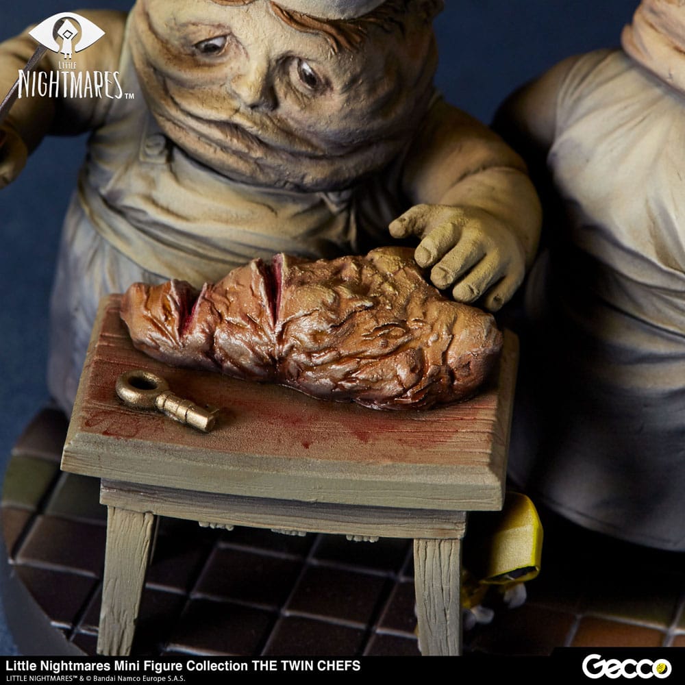 Little Nightmares Mini Figure Collection PVC Statue The Twin Chefs 7cm - Scale Statue - Gecco - Hobby Figures UK