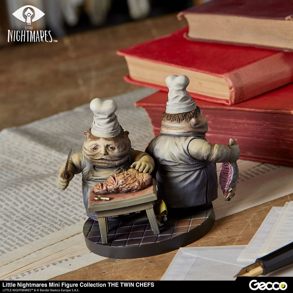 Little Nightmares Mini Figure Collection PVC Statue The Twin Chefs 7cm - Scale Statue - Gecco - Hobby Figures UK