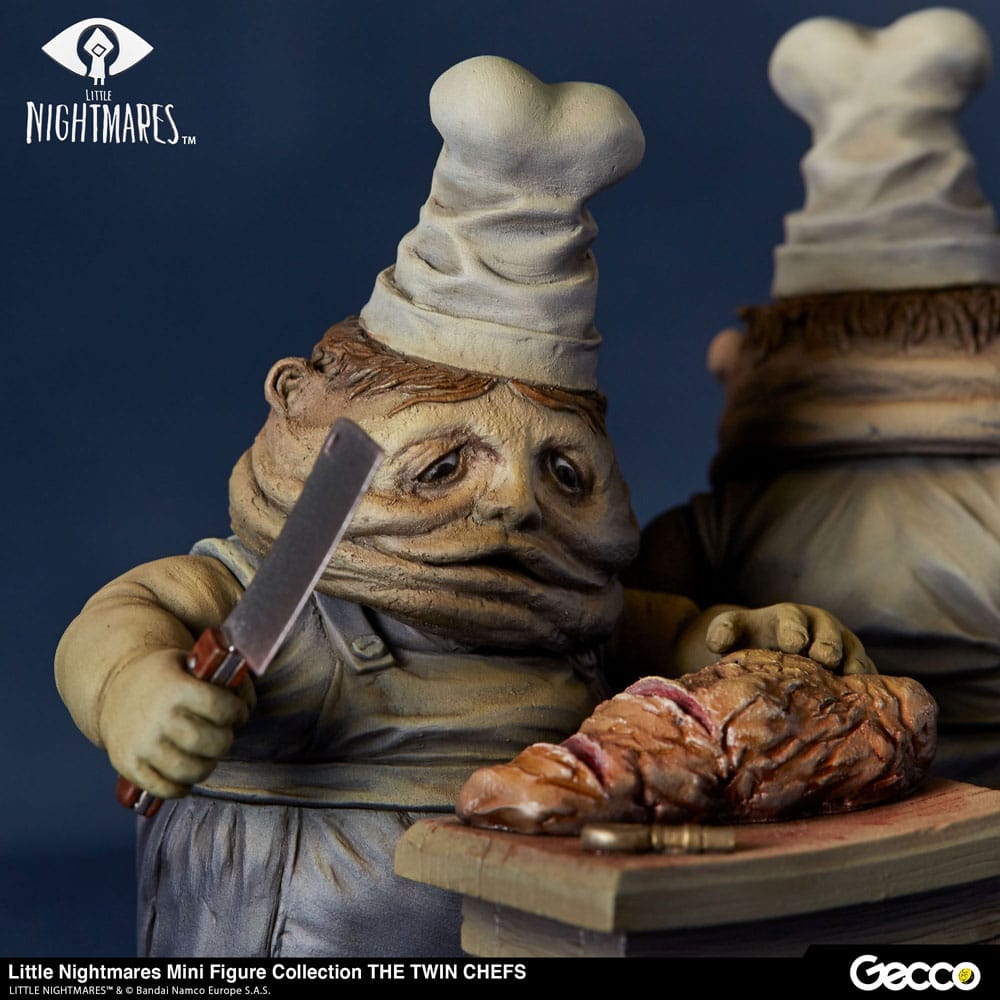 Little Nightmares Mini Figure Collection PVC Statue The Twin Chefs 7cm - Scale Statue - Gecco - Hobby Figures UK