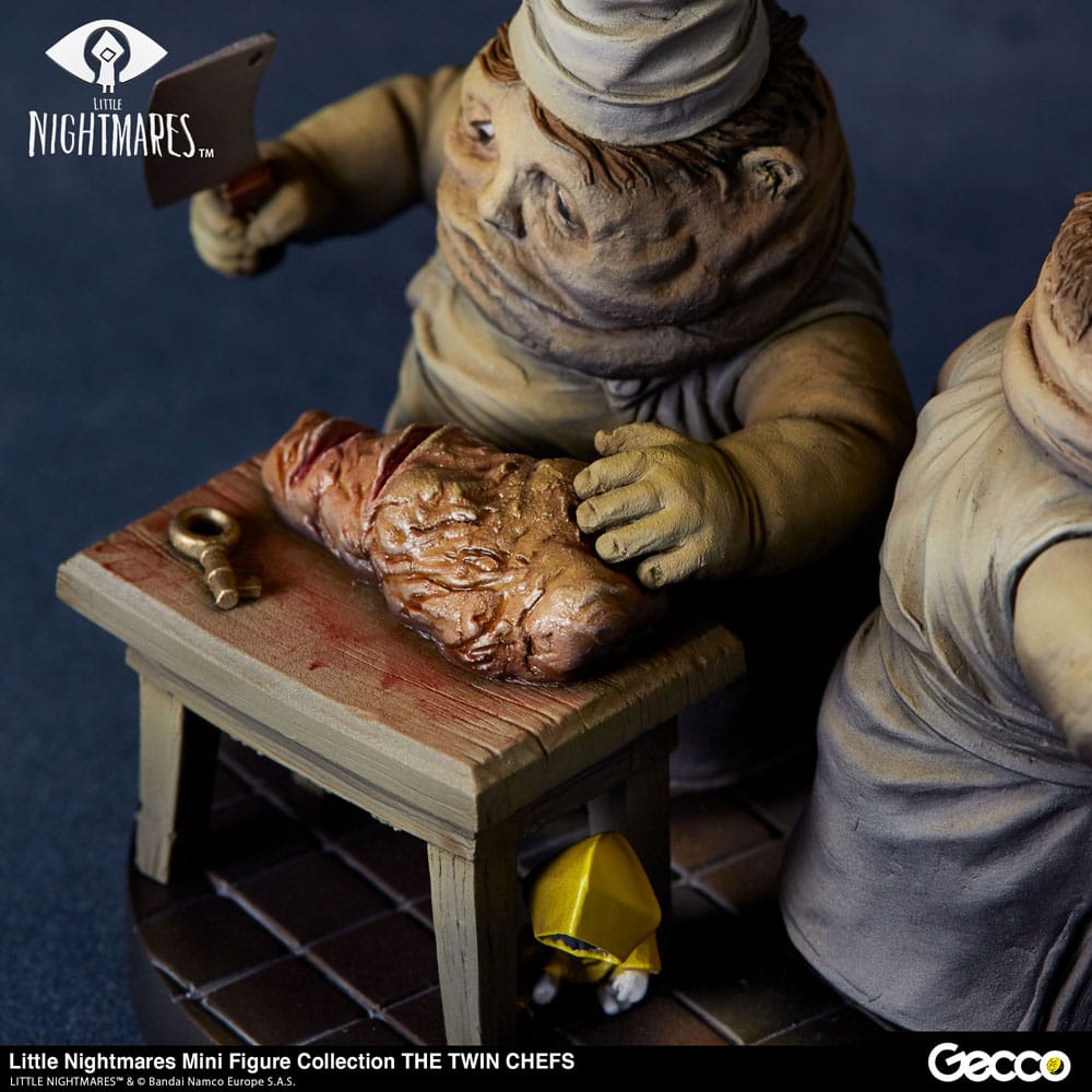 Little Nightmares Mini Figure Collection PVC Statue The Twin Chefs 7cm - Scale Statue - Gecco - Hobby Figures UK