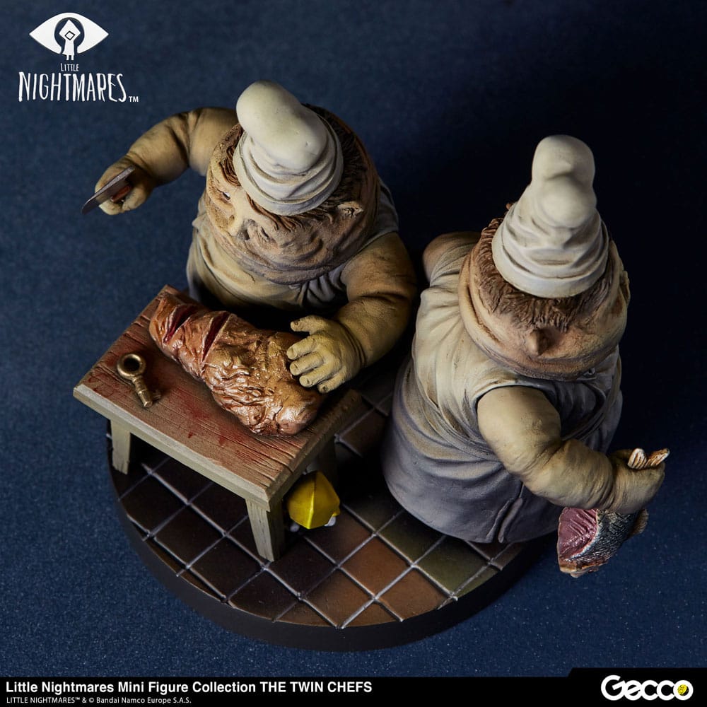 Little Nightmares Mini Figure Collection PVC Statue The Twin Chefs 7cm - Scale Statue - Gecco - Hobby Figures UK